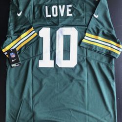 Green Bay Packers Love 10 Fully Stitched