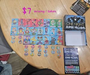 One night ultimate super villains