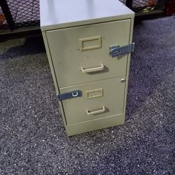 Steel 2 Drawer Filing Cabinet