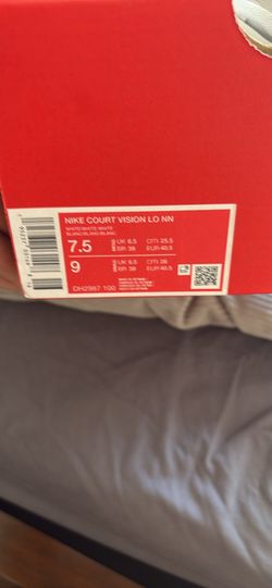 NIke Air force sneakers white  boys 7.5