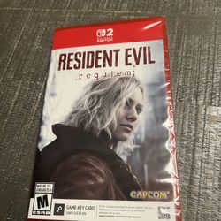 Resident Evil 9 Requiem Nintendo Switch 2 Brand New Sealed