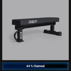REP FB-5000 Competition Flat Bench.  RETAILS FOR $250 IN GREAT CONDITION.  