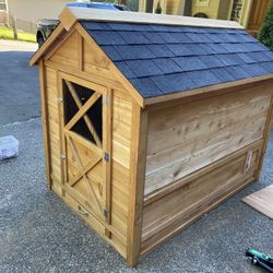 Craftsman Solid  Cedar Chicken Coop