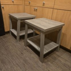Grey End Tables