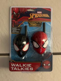 Spiderman Walker Talkies
