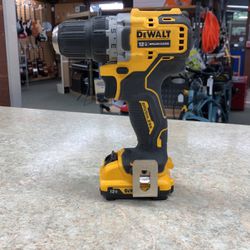 Dewalt DCD701 12V 3/8” Brushless Cordless Drill With 1X 12V 3.0AH Battery (NO CHARGER)