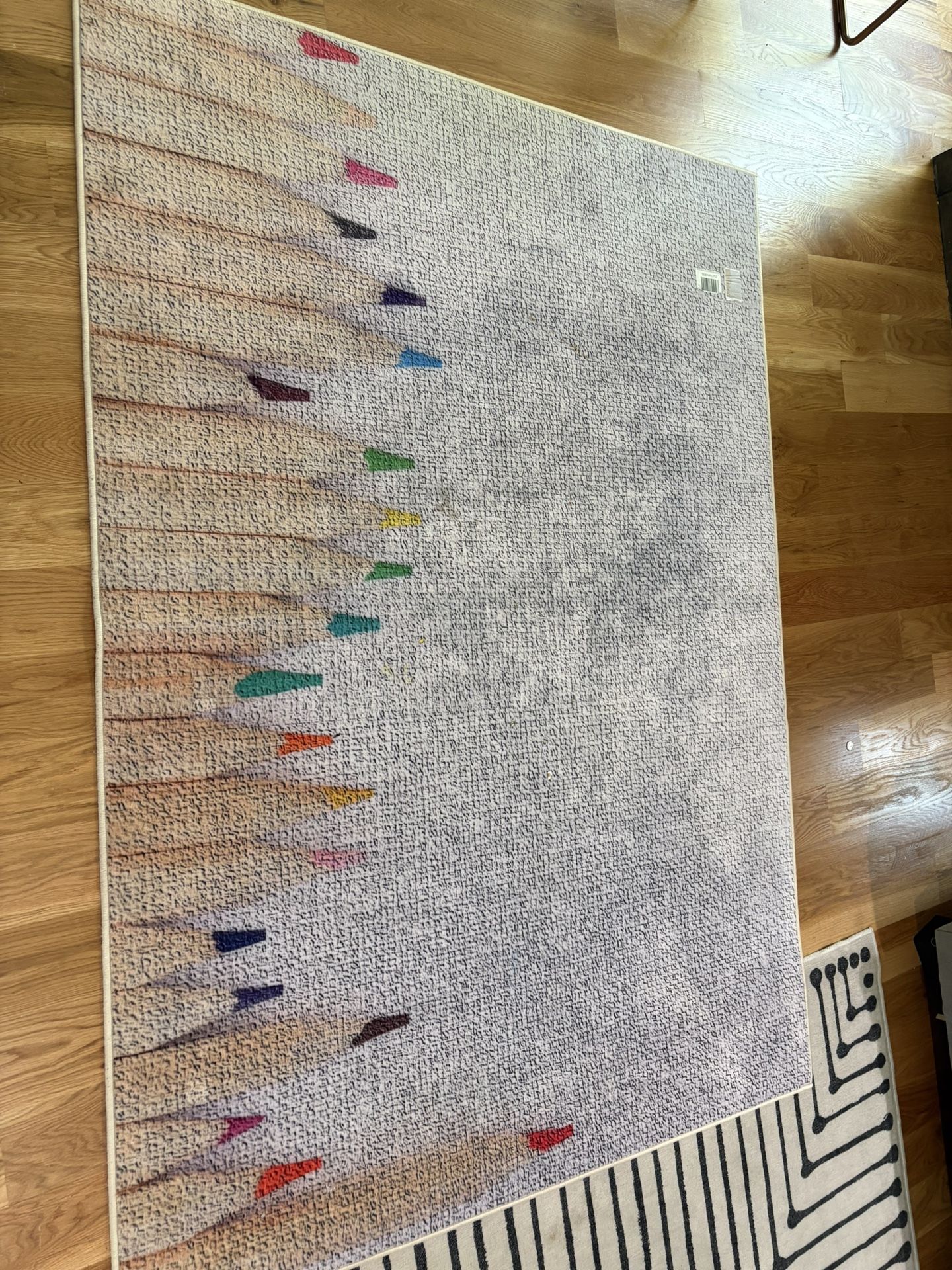 5x7 Play Area rug (w Pad)