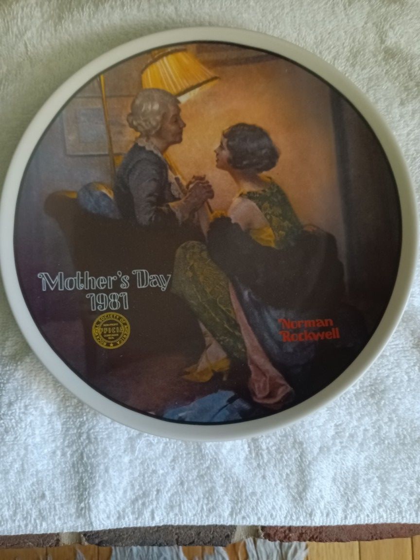 After The Party, Norman Rockwell Plate 