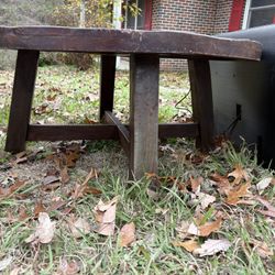 (Real) Wooden Round Coffee Table 