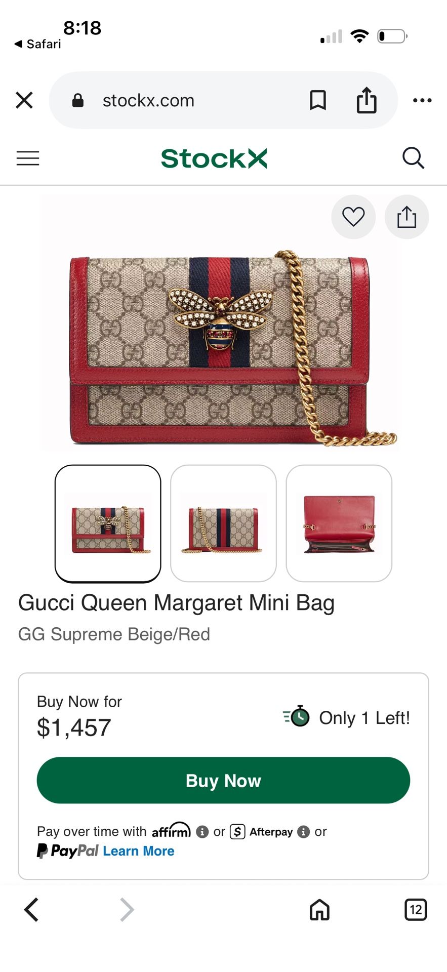 Gucci Wallet On Chain