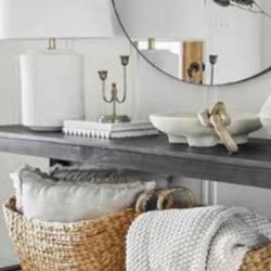 Cream Threshold Lamps