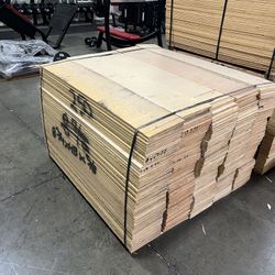 1’x4’x5/8 Plywood 250sheets Per Unit