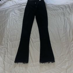 Black Boot Cut Jeans -Petite Small