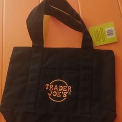 Trader Joe's Mini Tote Black