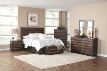 4-PCS Queen Bedroom Set in Offert (205121)