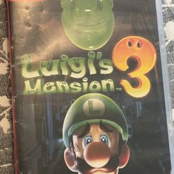 Luigi’s Mansion 3 Nintendo Switch Game Card