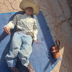 Lifesize Cowboy Movie Prop