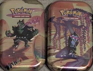 Sealed Pokemon cards Shrouded Fable Mini Tins