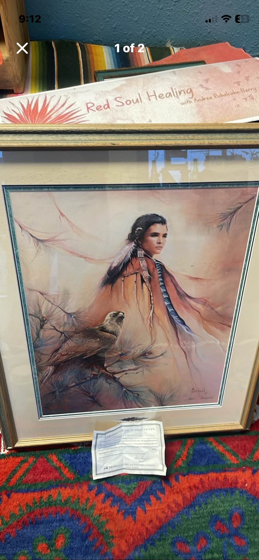 Marie Buchfink Dream dancer lithograph signed and numbered with papers