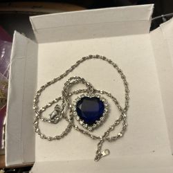 Pretty Blue Necklace 