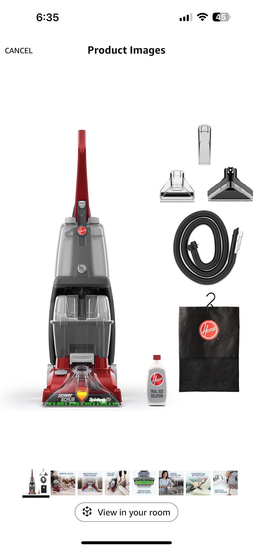 Hoover Carpet Cleaner