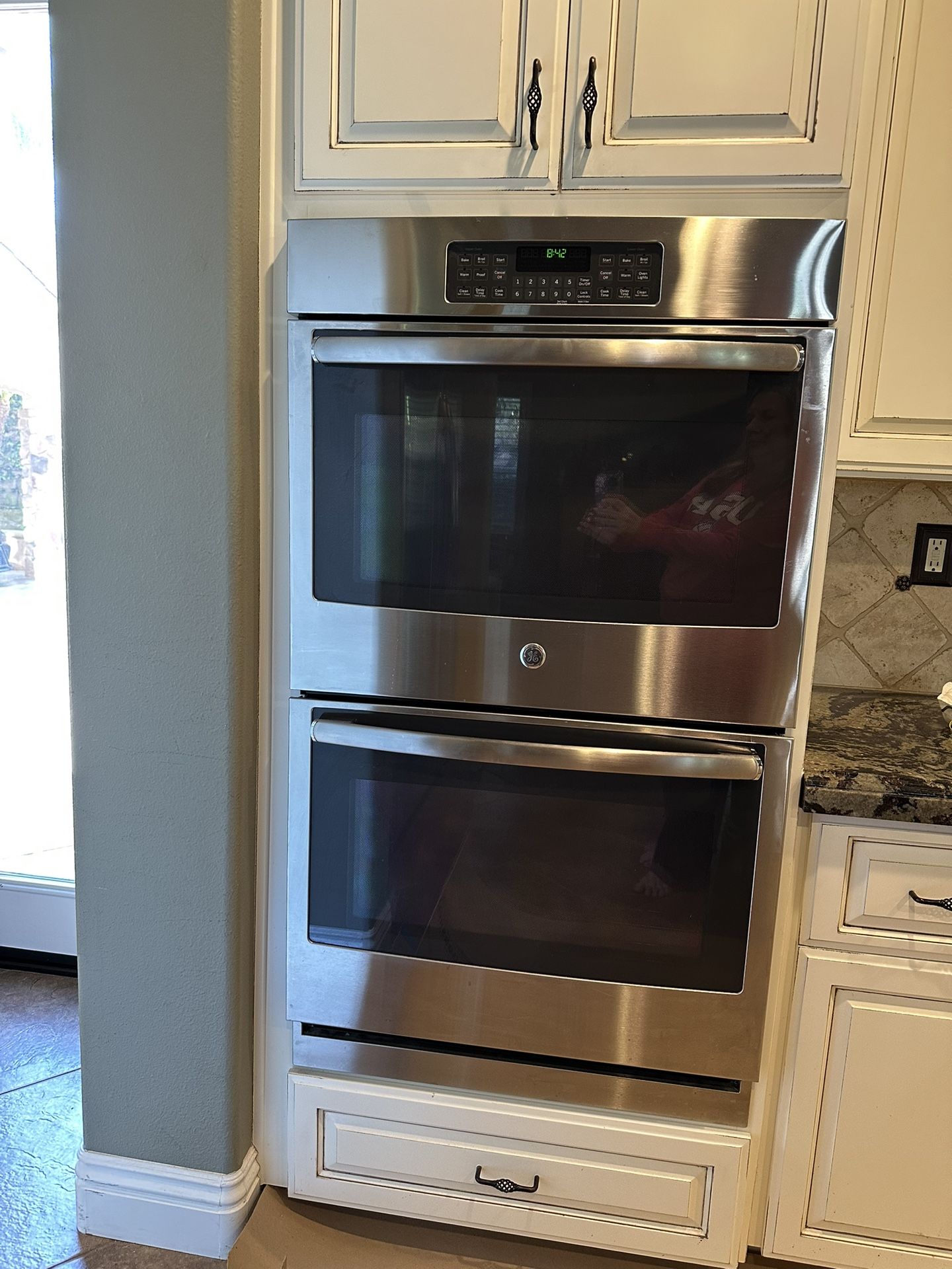 GE 30” Stainless Steel Electric Double Wall Oven