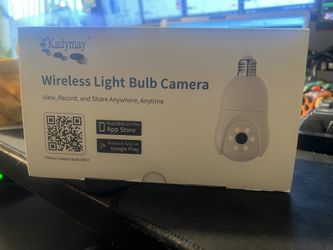 Wireless Light Bulb Camera Smart