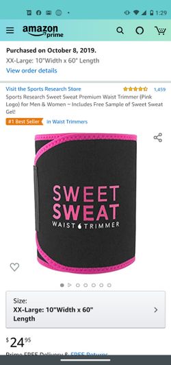 Sweet Sweat Sweat Belt