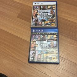 Gta V For Ps5 and GTAV premium edition for PS4 Cash Only