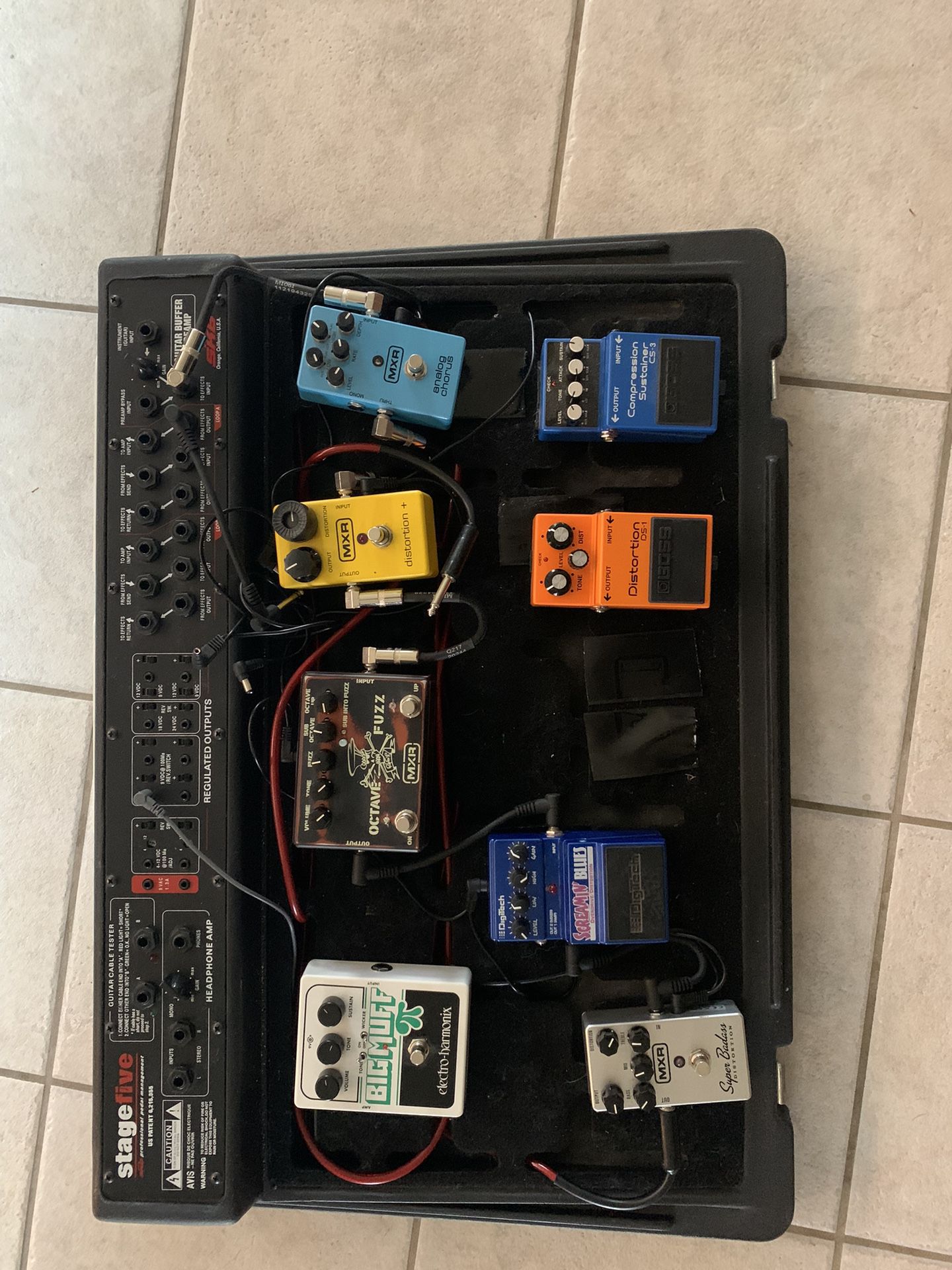 Pedals and/or Pedal Board