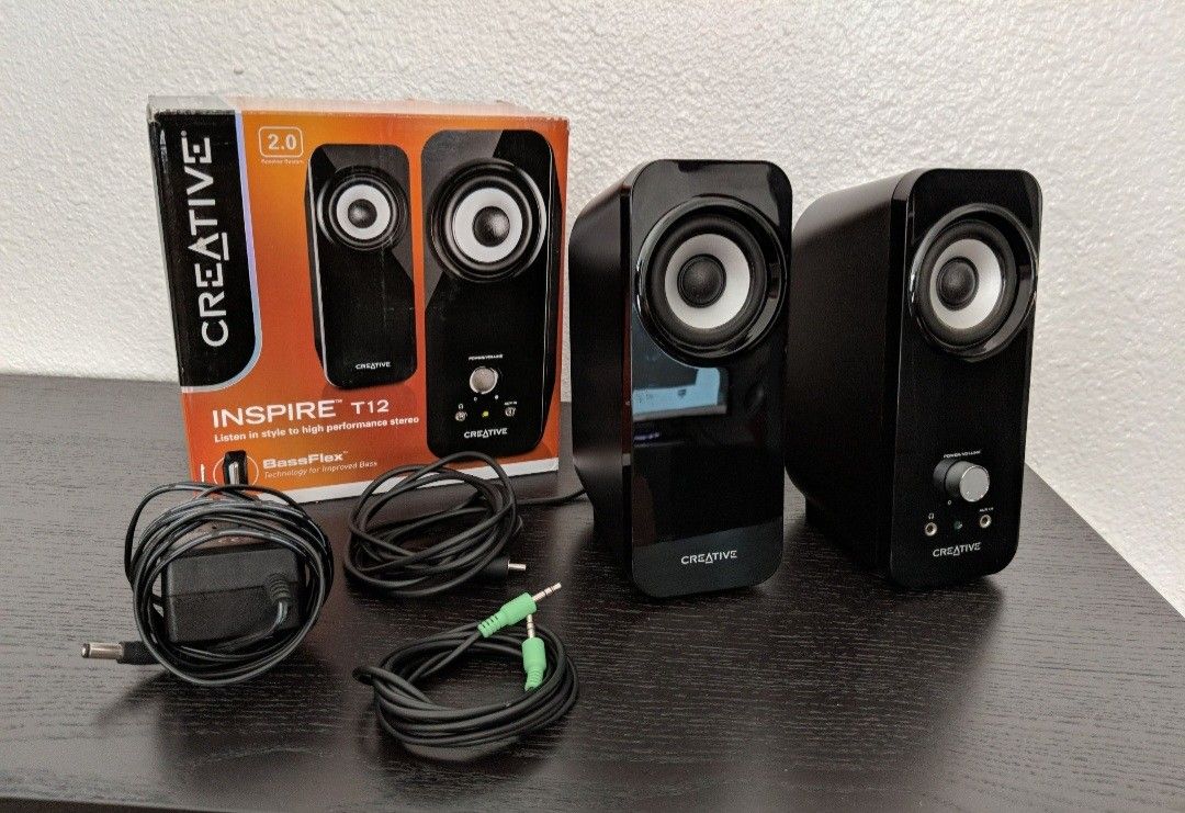 Creative Inspire T12 BassFlex Speakers