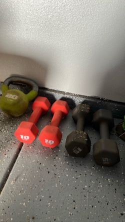 Workout weights and rods