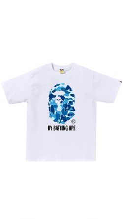 BAPE By Bathing Ape Blue Camo Tee