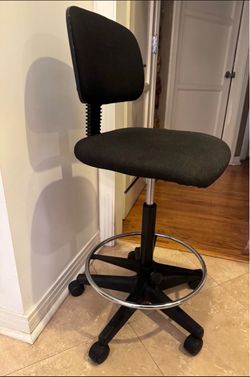 Black Armless  office Chair!!!!