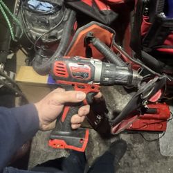  M18 Drill Driver, Hackzall, And Multi Tool With 1.5 Amp Battery And Charger.