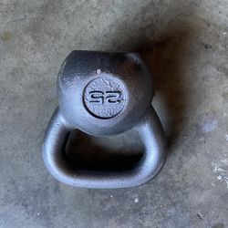 25 Pound Kettle Bell 