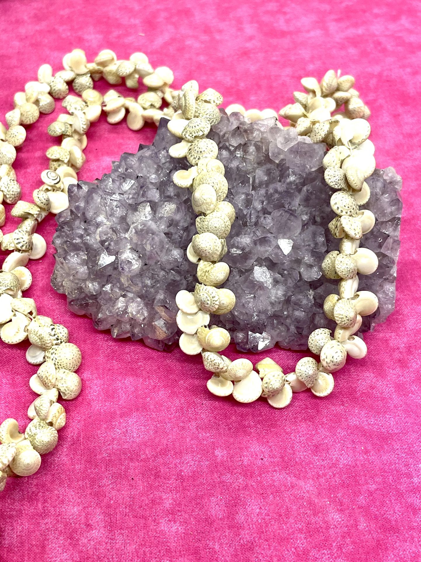 Hawaiian Shell Necklace 38”