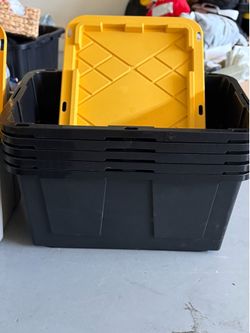 27gal totes with lids (5) price is for all
