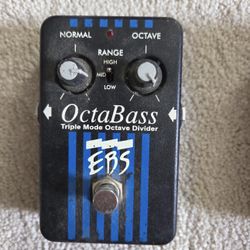 EBS Octabass bass Octave pedal