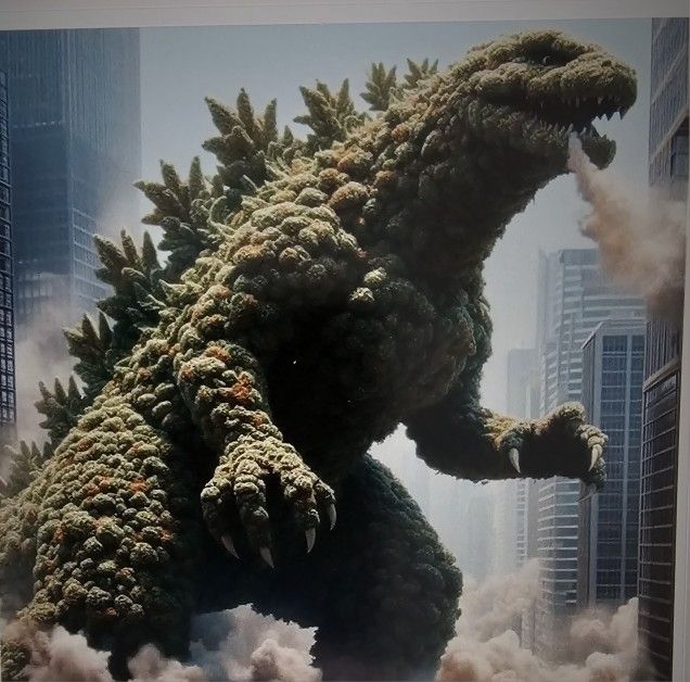 Godzilla Vinyl Decal