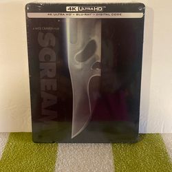 Scream (1996) 4K Ultra HD + Blu-ray + Digital Code Steelbook