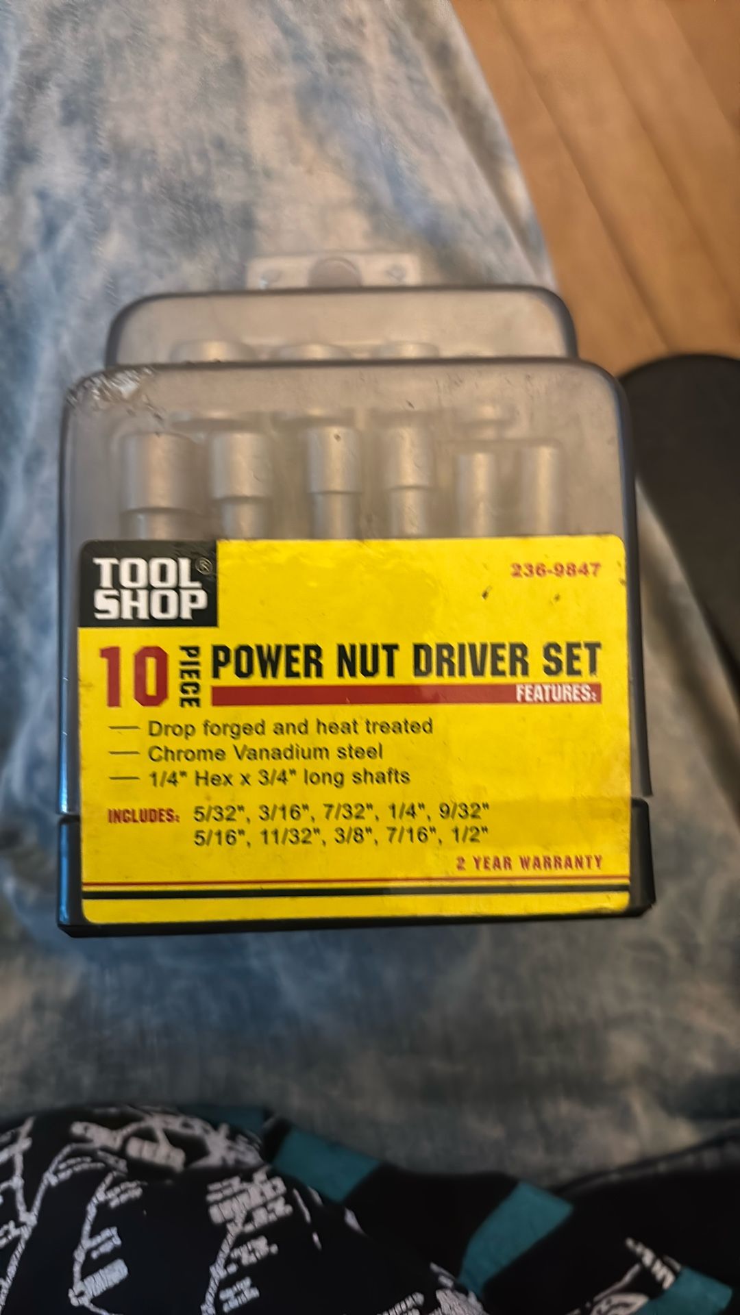 Power Nut Driver Set 10pc