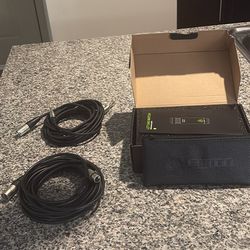 Lewitt LCT 040 Condenser Mic + 3 XLR Cables (Studio Ready)