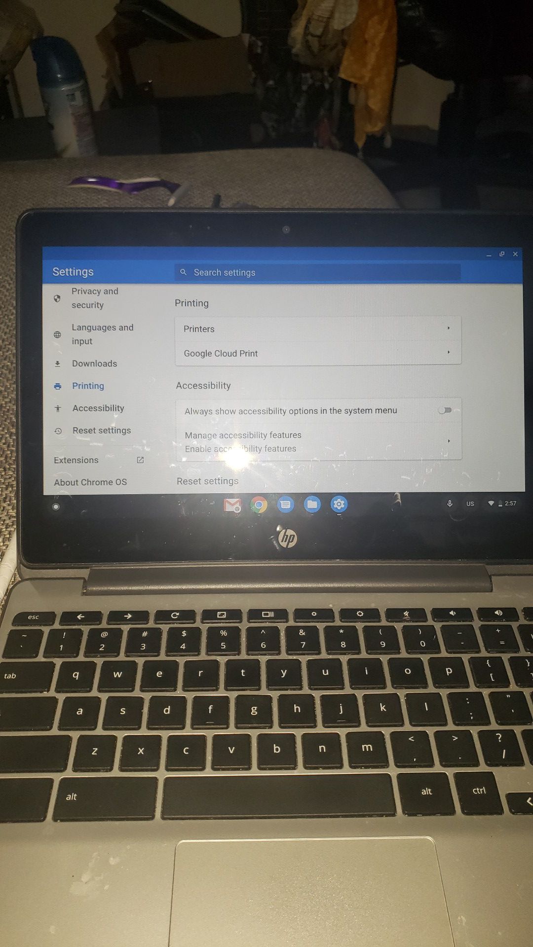 HP 11.6 Touchscreen Chromebook