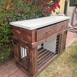 Dog Kettle with Storage Cabinet