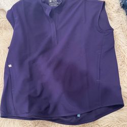 Purple “Rafaella” New Figs Scrub Set