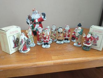 Santa's from around the world