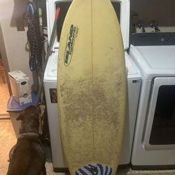 5’4 Quadfin Surfboard