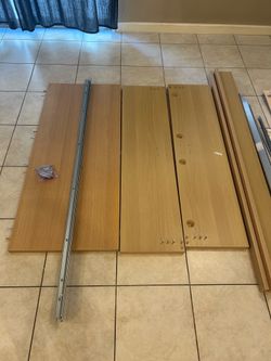 IKEA MALM bed frame w/ Slats (Full Size)