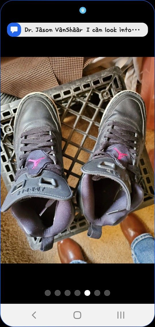 Woman Jordans Shoes Size 7y